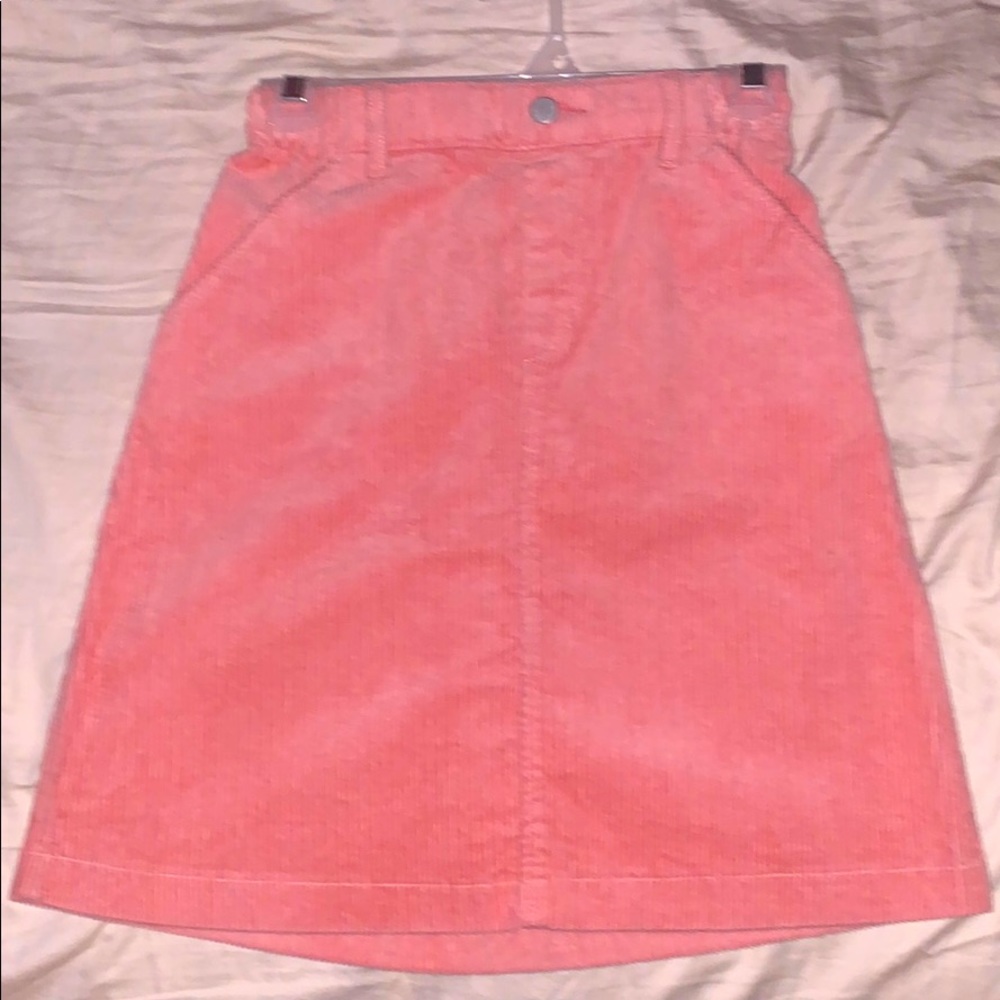 pink UNIQLO skirt